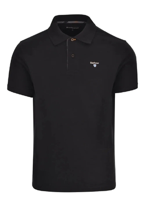 Barbour tartan pique polo - Black
