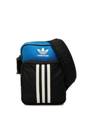 Balenciaga Pre-Owned 2010 Adidas Small Nylon Messenger Bag crossbody bag - Black
