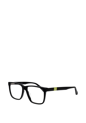 Calvin Klein Jeans logo-plaque square-frame glasses - Black
