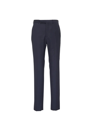Zegna pressed-crease trousers - Blue