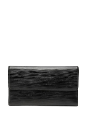 Louis Vuitton Pre-Owned 1992 Epi Porte Tresor International Wallet long wallets - Black
