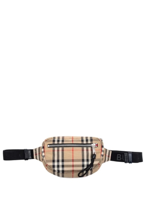 Burberry Pre-Owned 2018-2023 House Check Canvas Cannon belt bag - Neutrals