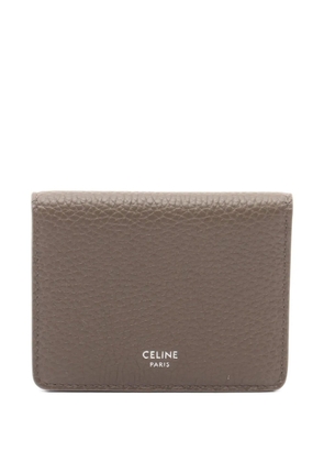 Celine Pre-Owned bifold leather card holder - Brown