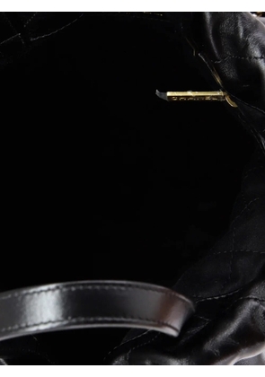CHANEL Pre-Owned 22 Chain Quilted Calfskin Medium backpack - Black