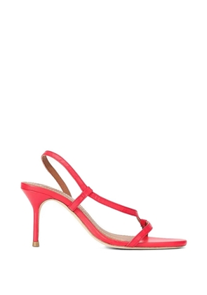 STAUD Louden strappy pumps - Red