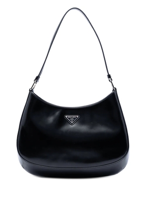 Prada Pre-Owned 2000-2013 Spazzolato Leather Cleo shoulder bag - Black