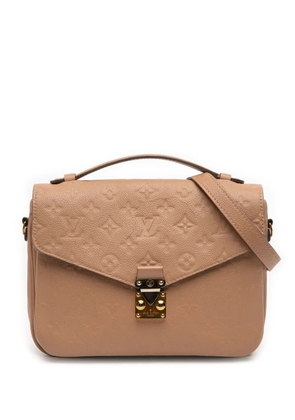 Louis Vuitton Pre-Owned 2018 Monogram Empreinte Pochette Metis satchel - Neutrals