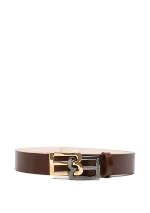 Barbara Bui logo-buckle belt - Brown