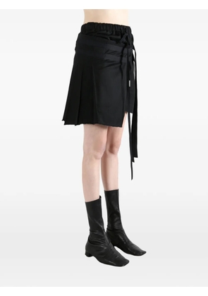 Ann Demeulemeester Ava asymmetric mini skirt - Black