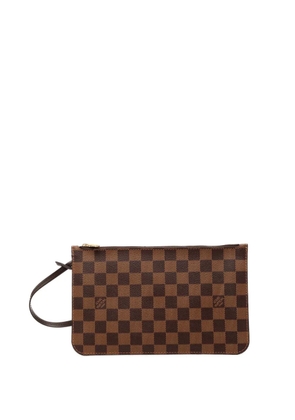 Louis Vuitton Pre-Owned 2019 Damier Ebene Neverfull MM pouch - Brown