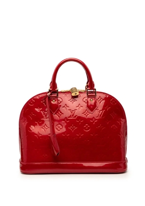 Louis Vuitton Pre-Owned 2013 Monogram Vernis Alma PM handbag - Red