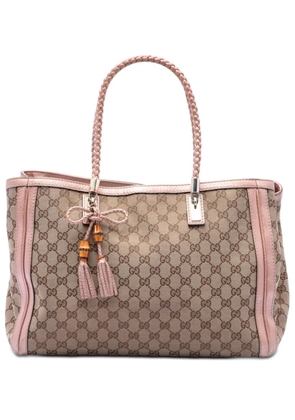 Gucci Pre-Owned 2016-2026 GG Canvas Bella tote bag - Neutrals