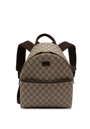 Gucci Pre-Owned 2016-2026 GG Supreme backpack - Neutrals