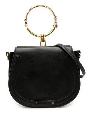 Chloé Pre-Owned 2017 Medium Leather Nile Bracelet satchel - Black
