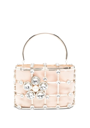 Rosantica Holli Matera crystal-embellished tote bag - Gold
