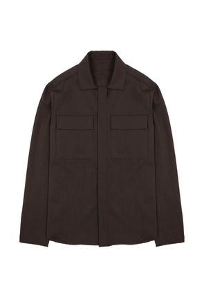 Nine In The Morning flap-pocket shirt jacket - Brown