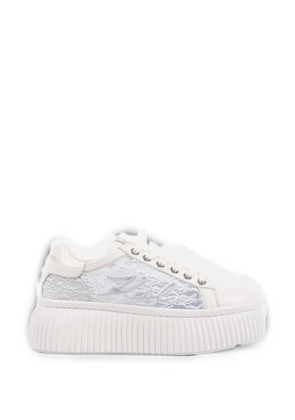 Karl Lagerfeld Kreeper Orchid low-top sneakers - White