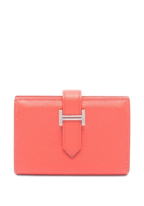 Hermès Pre-Owned 2018 Béarn mini card case - Orange