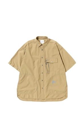 and Wander Cordura ripstop shirt - Neutrals