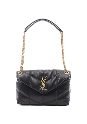 Saint Laurent Pre-Owned 2020s Lulu Puffer shoulder bag - Black