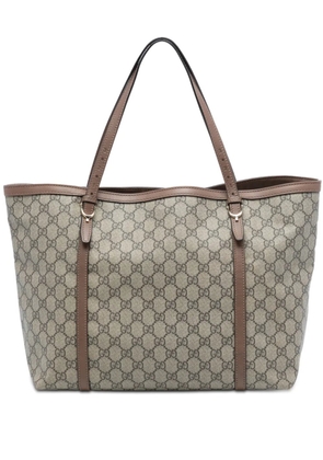 Gucci Pre-Owned 2016-2025 GG Supreme Nice tote bag - Neutrals