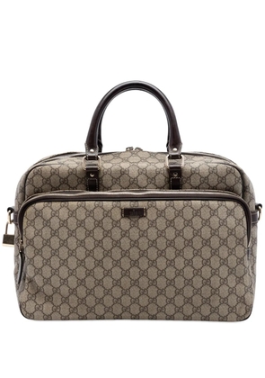 Gucci Pre-Owned 2016-2026 GG Supreme business bag - Neutrals