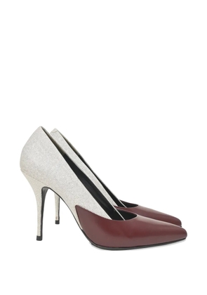 Pre-Owned Alexander Wang two-tone pointed-toe pumps - Neutrals