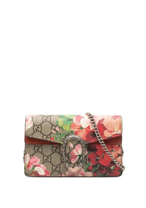 Gucci Pre-Owned 2016-2026 Mini GG Supreme Blooms Dionysus crossbody bag - Neutrals