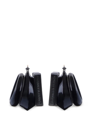 Elisabetta Franchi wrap-around geometric earrings - Black