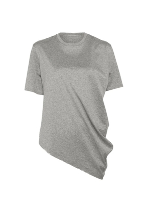 JNBY asymmetric-hem T-shirt - Grey