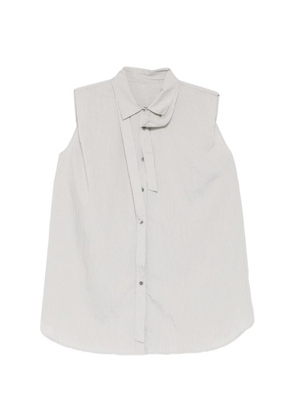 JNBY striped sleeveless shirt - Grey