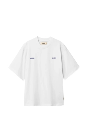 Woodbird Bain Zilla graphic-print T-shirt - White
