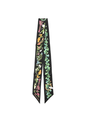 Ferragamo Eden Shoes print bandeau scarf - Black