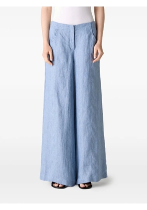 TWP Demie wide-leg trousers - Blue