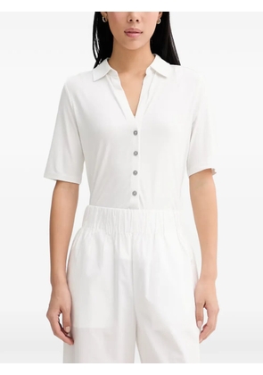 Marc O'Polo button-up short-sleeve T-shirt - White