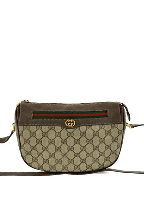 Gucci Pre-Owned 20th Century GG Supreme Web crossbody bag - Neutrals