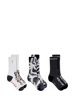 Travis Scott Cactus World socks (set of three) - White