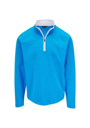 DEKE quarter-zip sweatshirt - Blue