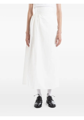 Sofie D'hoore Sakina gathered maxi skirt - White