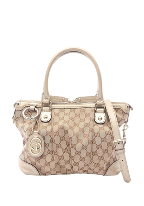 Gucci Pre-Owned 2000-2015 Large GG Canvas Sukey tote bag - Neutrals