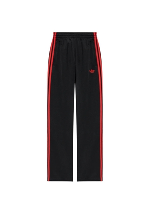 adidas Adicolor side-stripe loose track pants - Black