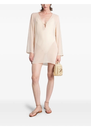 MC2 Saint Barth Gretah mini dress - Neutrals