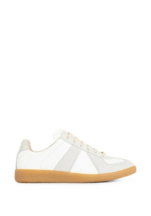 Maison Margiela Replica panelled leather sneakers - White