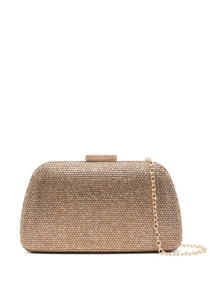 SERPUI Josephine crystal-embellished bag - Neutrals