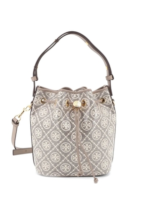Tory Burch drawstring bucket bag - Grey