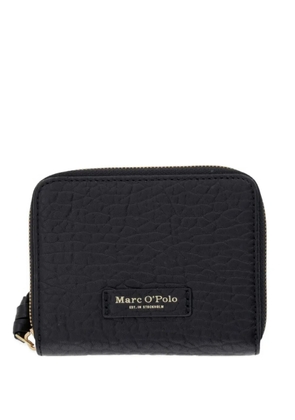 Marc O'Polo grainy leather wallet - Black