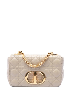 Christian Dior Pre-Owned 2022 Small Calfskin Cannage Caro crossbody bag - Neutrals