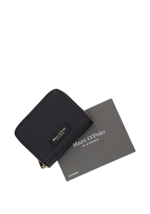Marc O'Polo grainy leather wallet - Black
