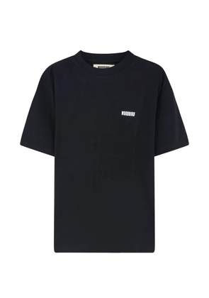 Woodbird Baine Sea logo-print T-shirt - Black