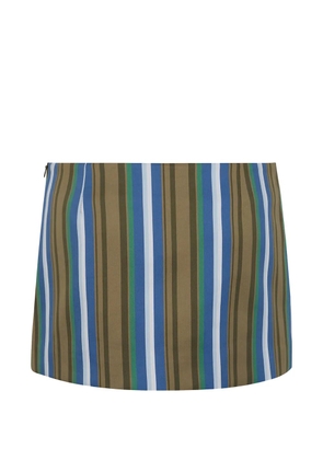 The Frankie Shop Hera straight mini skirt - Brown